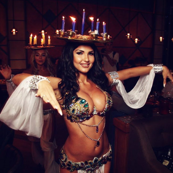 linda show belly dance